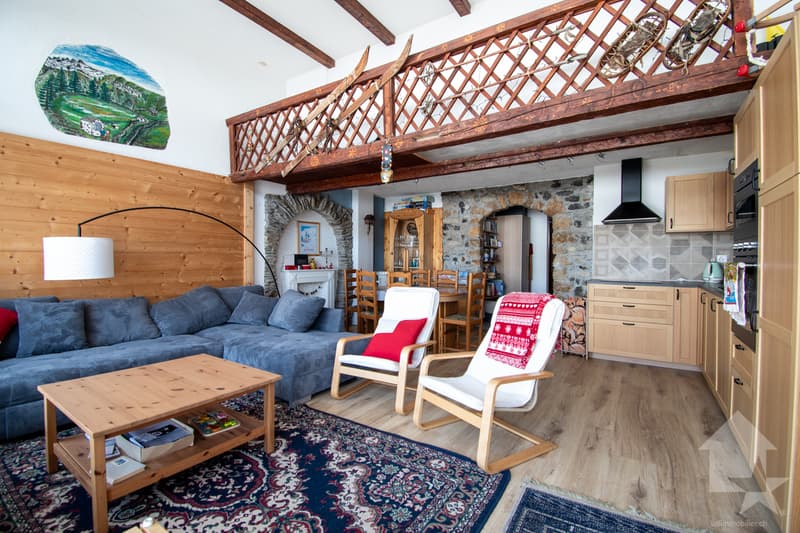 Appartement de 3.5 pièces au pied des pistes (1)