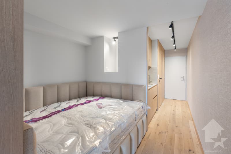 Studio entièrement rénové au centre de Crans-Montana (4)