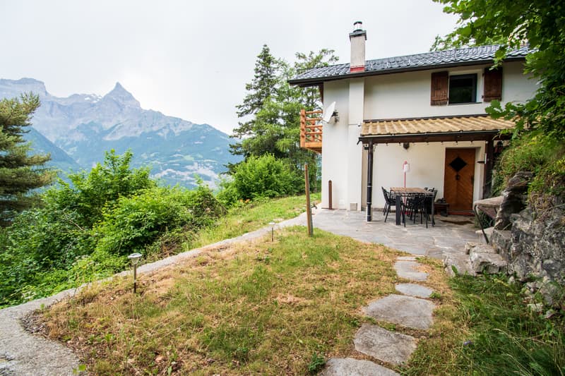 Magnificent renovated chalet on a 3'932 m2 plot (2)