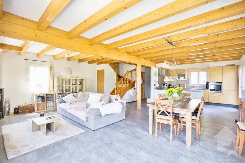 Magnifique maison jumelée par le garage (10)