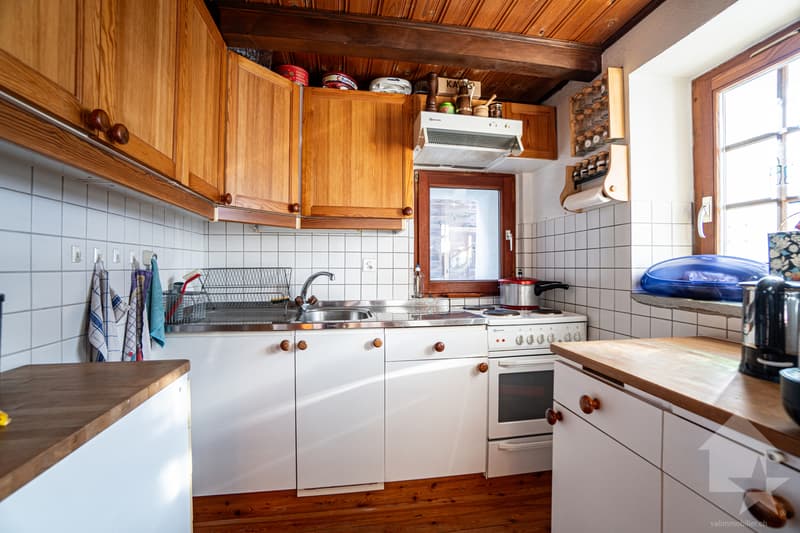 Chalet comprenant deux duplex indépendants avec grange aménageable (4)
