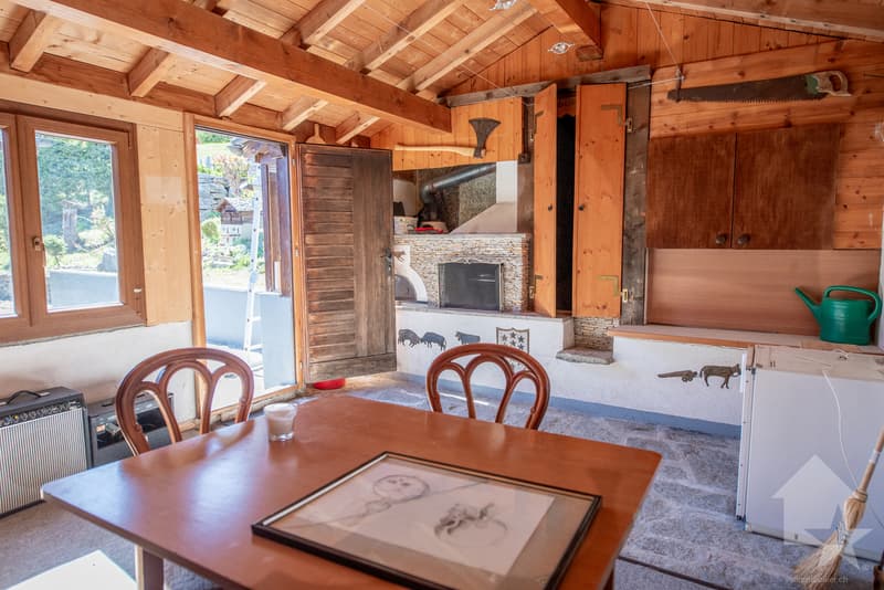 Charmant chalet de 2 appartements + dépendance, belle situation (12)
