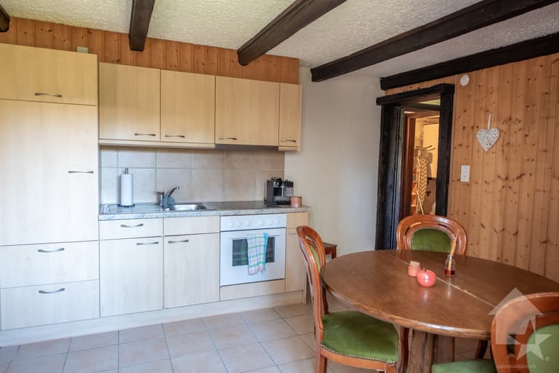 Charmant chalet de 2 appartements + dépendance, belle situation (11)