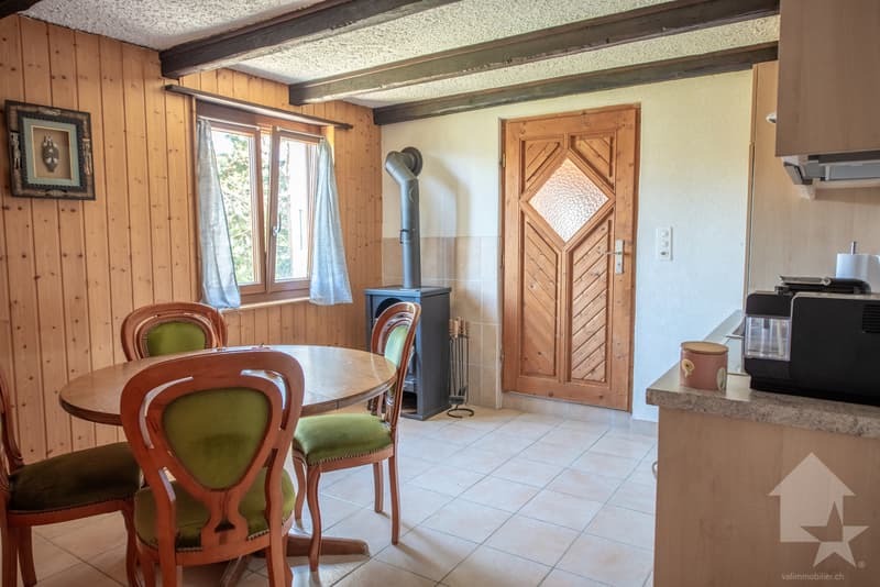 Charmant chalet de 2 appartements + dépendance, belle situation (10)