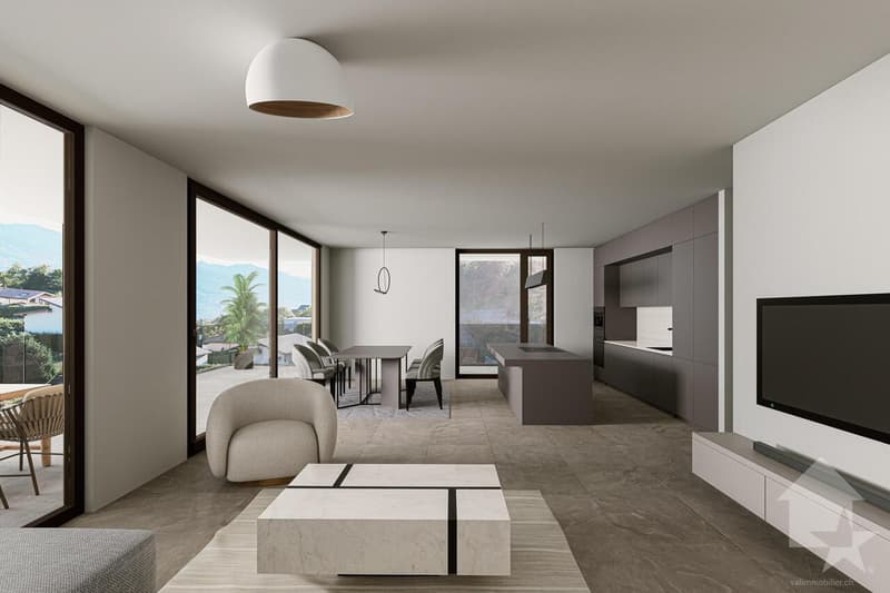 Chermignon, last 5.5-room new building under construction (6)