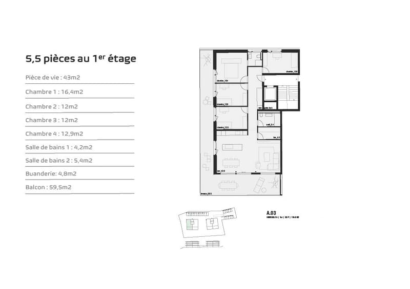 Chermignon, last 5.5-room new building under construction (7)