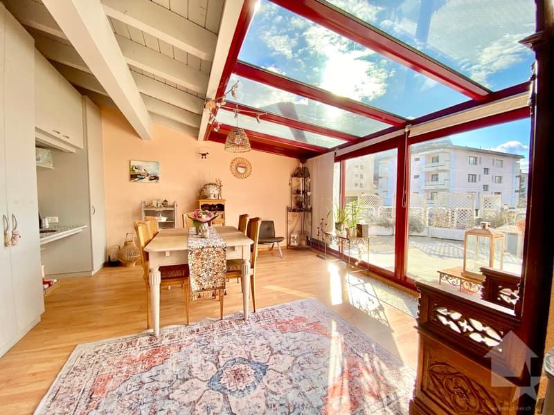 Spacious attic in a quiet location, parking, 105 m2 terrace and view! (4)