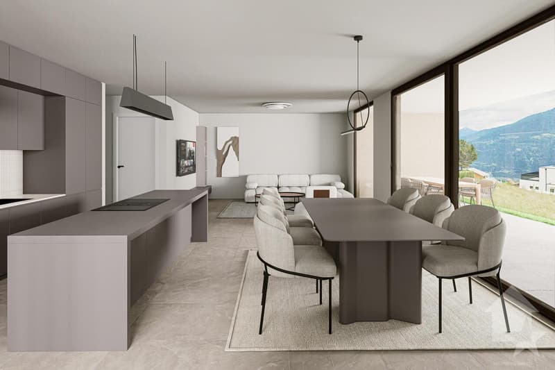 Chermignon, 4.5 rooms new on the 1st floor (6)