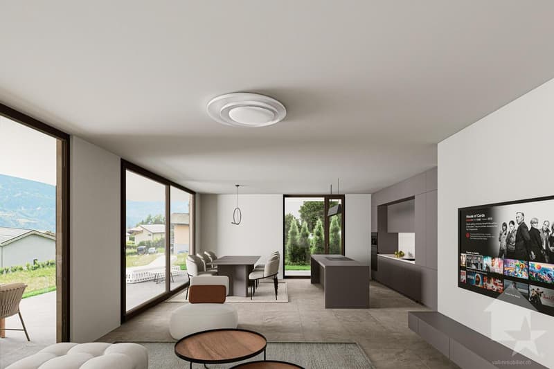 Chermignon, 4.5 rooms new on the 1st floor (5)