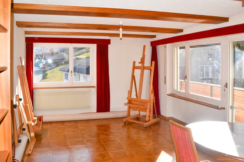 Spacious 4.5-room apartment with 108 m2, 2 balconies, view of the Alps (4)