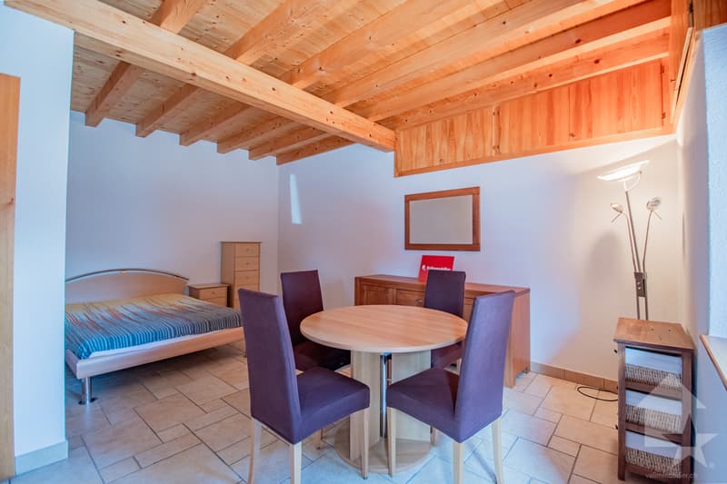 Chalet alpin avec studio indépendant et vue panoramique (11)
