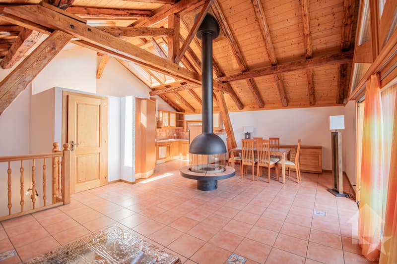 Chalet alpin avec studio indépendant et vue panoramique (4)