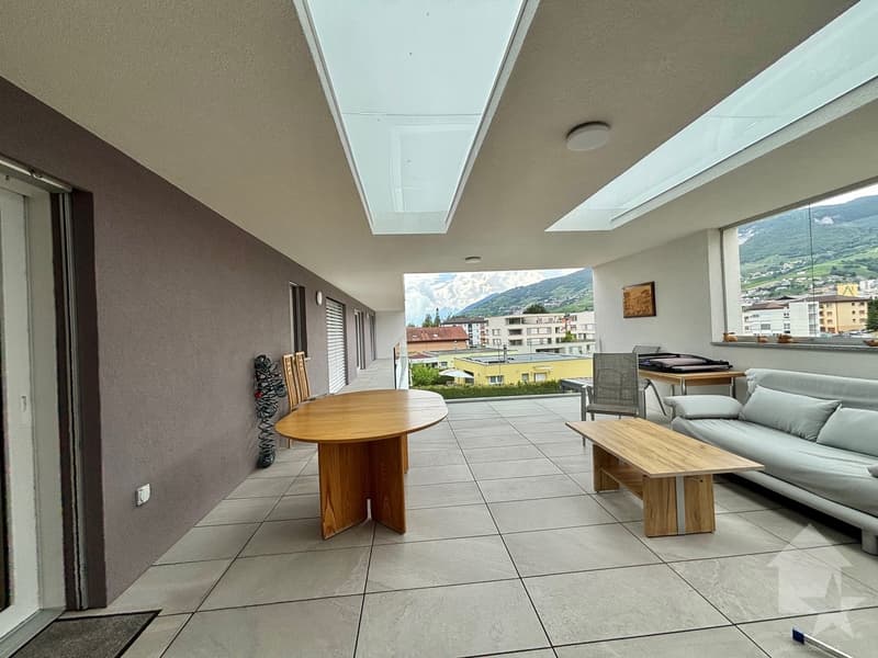 Magnifique appartement avec vue dégagée sur les Alpes (10)