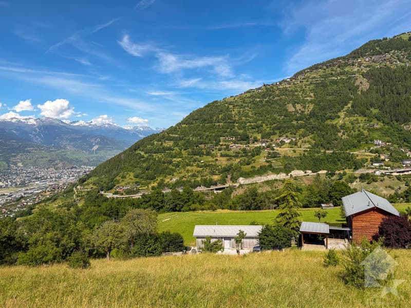 Terrain à bâtir de 625 m² - Vue panoramique sur les Alpes (3)