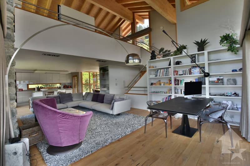 Magnifique chalet de grand standing directement sur les pistes de ski (10)