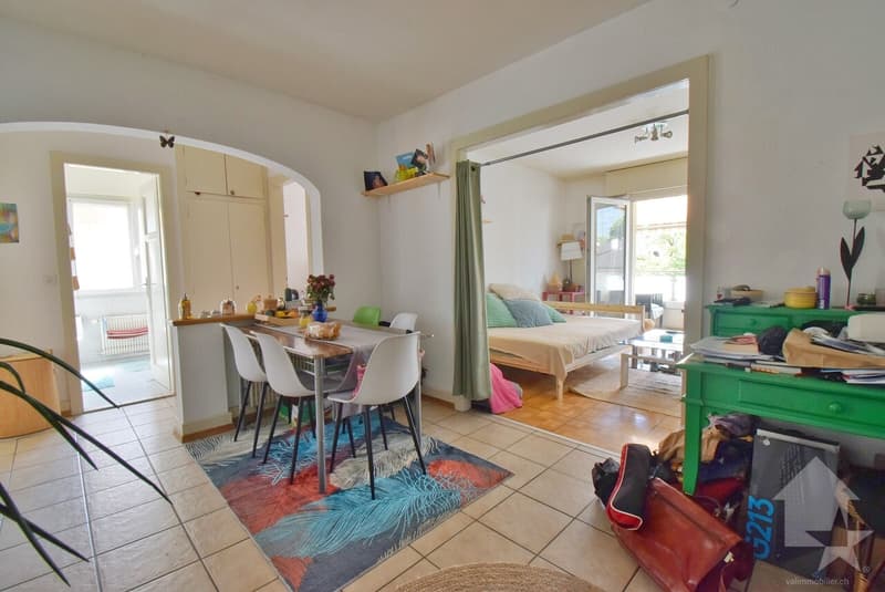 Joli 3.5 pièces au centre ville de Sion avec locataires (6)
