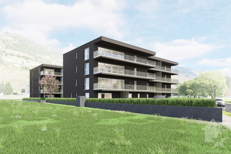 Bel appartement de 3,5 pces idéalement situé (1)