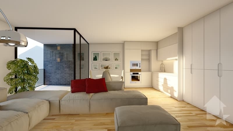 Magnifique 3,5 pces au centre ville de Sion (2)