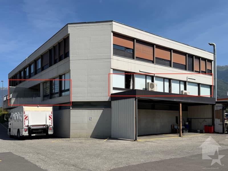 In affitto, grande superficie di 268 m2 - zona commerciale Conthey (7)