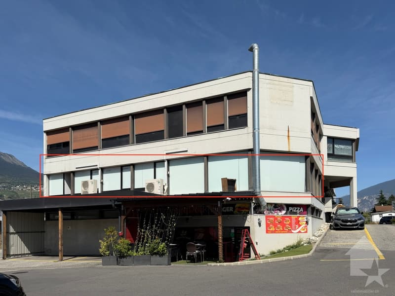 In affitto, grande superficie di 268 m2 - zona commerciale Conthey (6)