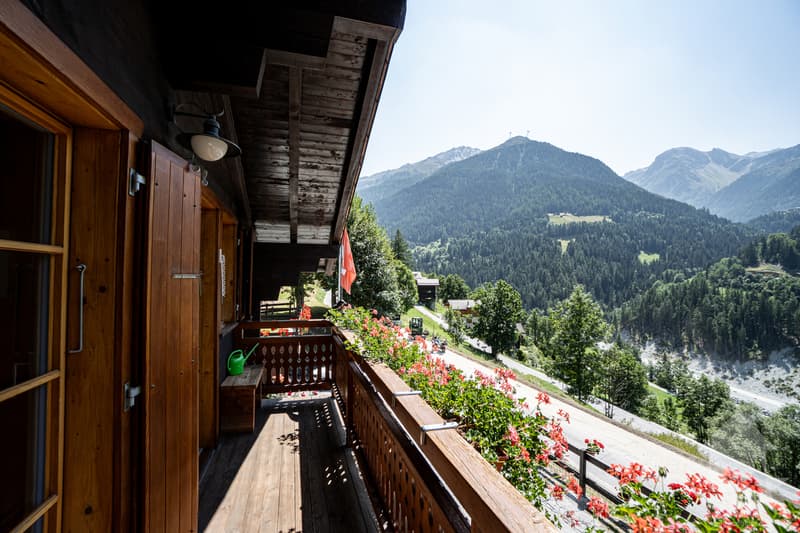 Charming chalet with lovely garden, double garage and stunning views (8)