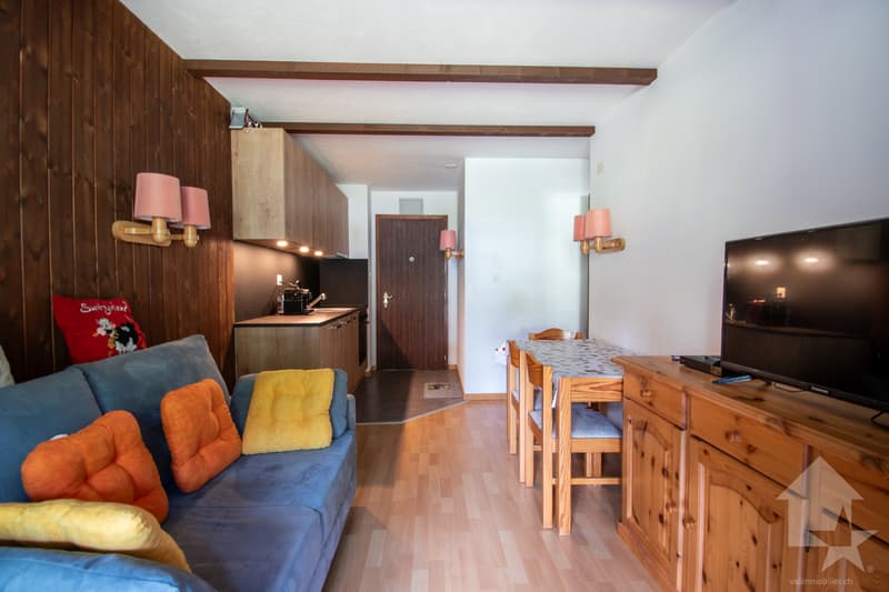 Torgon, joli 2 pièces dans la résidence le Cleuset (7)
