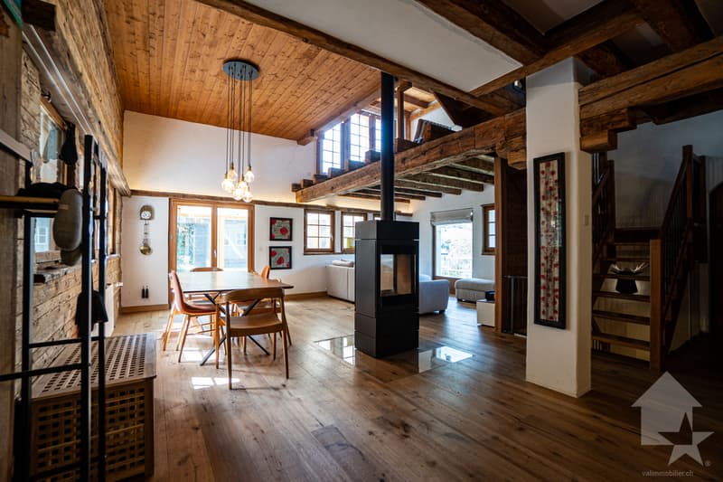 Spacieux chalet de caractère avec belle véranda et magnifique jardin (5)