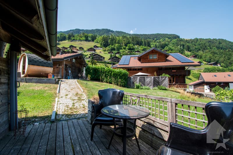 Val-d'Illiez, magnifique chalet de 3 logements (2)