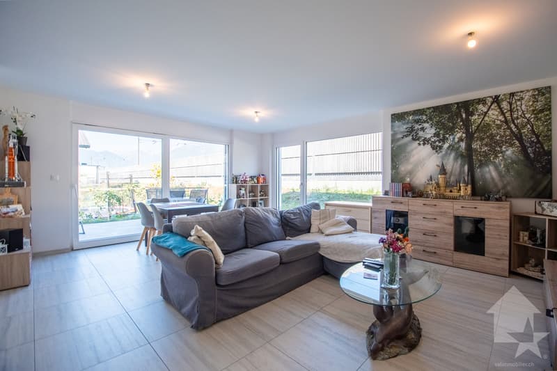 Appartement de 3,5 pièces avec terrasse et jardin (3)