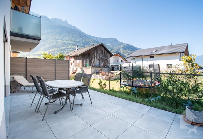 Appartement de 3,5 pièces avec terrasse et jardin (2)