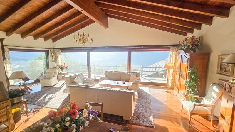 Chalet avec piscine extérieure à Randogne (8)