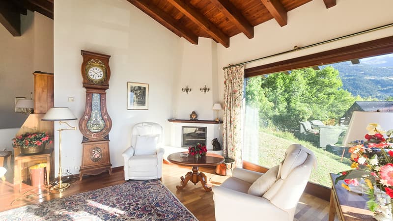 Chalet avec piscine extérieure à Randogne (11)