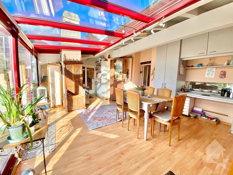 Spacieux attique au calme, parking, terrasse de 105 m2 et vue ! (1)