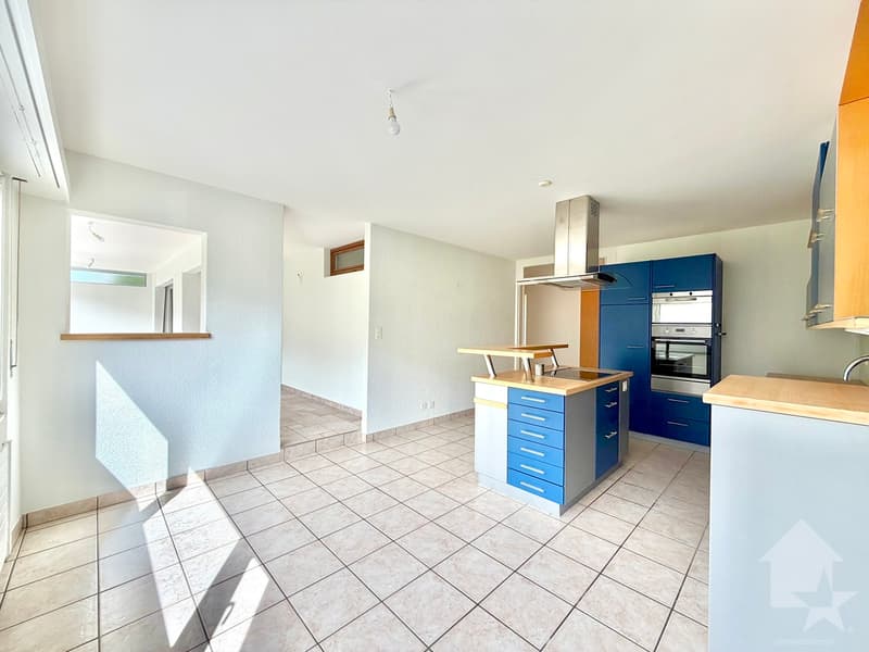 Appartement traversant de 115 m2, garage box, parc, cave et galetas ! (3)