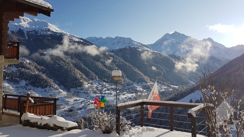 Magnifique chalet avec 2 places de parc extérieures (1)