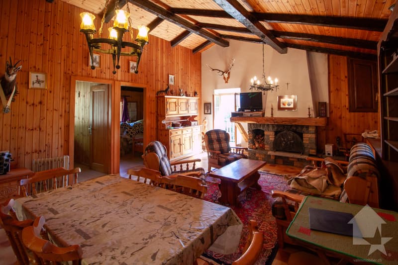 Appartement dans un petit chalet aux Mayens de Conthey (5)