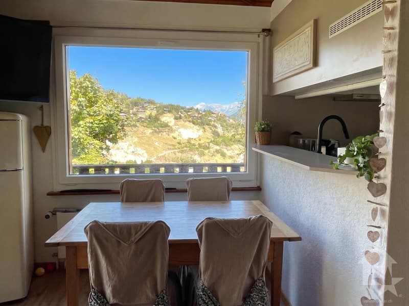 Au coeur de la station, agréable 2,5 pièces avec une grande terrasse (2)