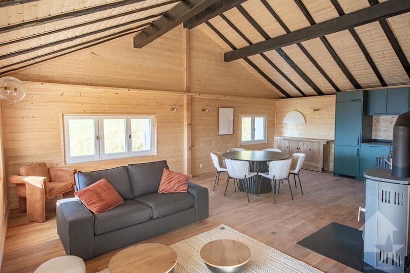 Maison mitoyenne refaite à neuf : calme, vue et ensoleillée (6)