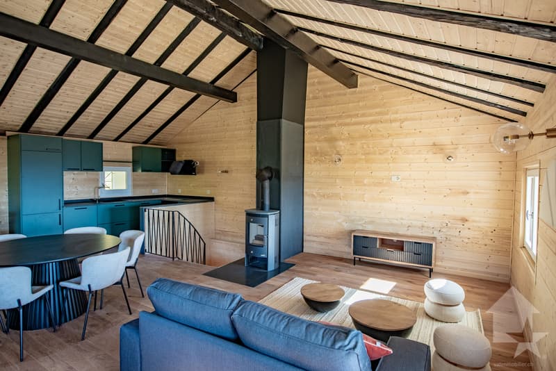 Maison mitoyenne refaite à neuf : calme, vue et ensoleillée (9)