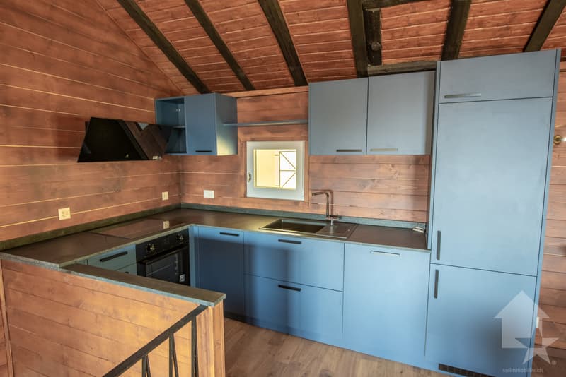 Maison mitoyenne refaite à neuf : calme, vue et ensoleillée (11)