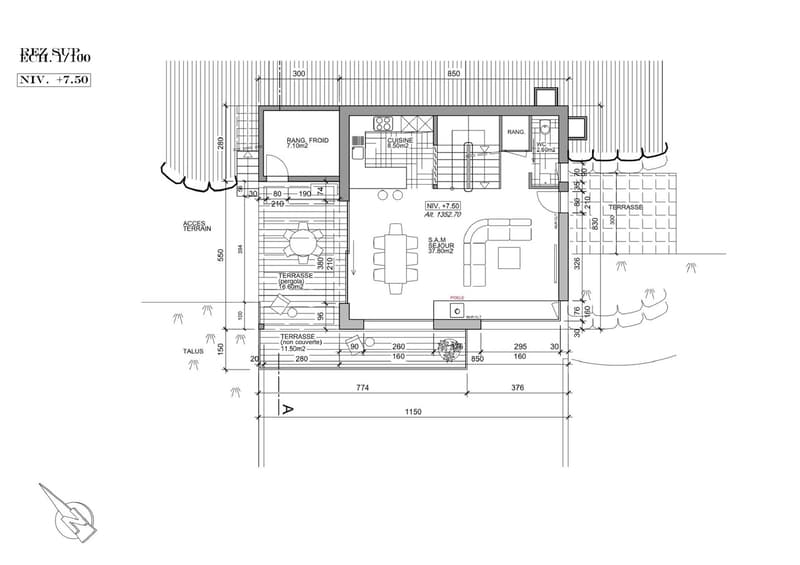 Magnifique terrain à bâtir avec permis de construire pour un chalet (7)