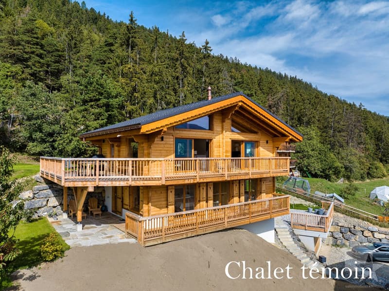 Chalet de 146 m2 à construire sur un terrain de 1000 m2 (1)