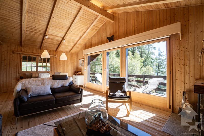 Séduisant chalet entouré de nature avec vues magnifiques (2)