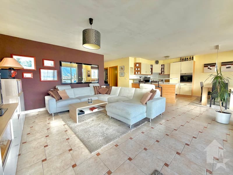 Bel appartement en terrasse avec un garage et une vue exceptionnelle ! (3)