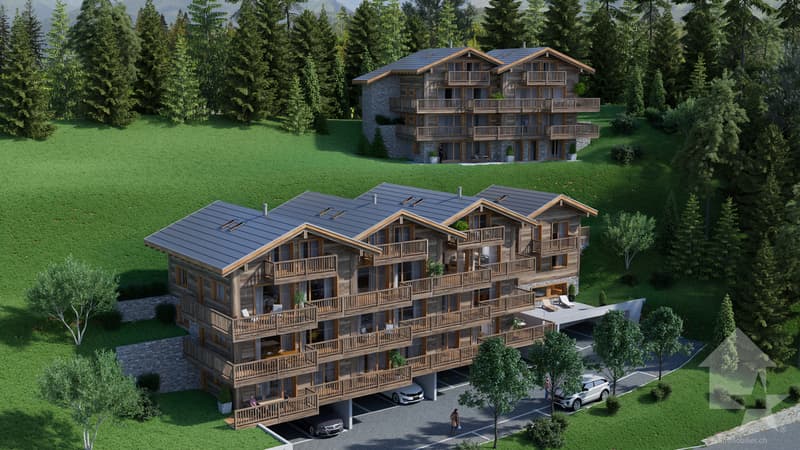 Unique à St-Luc : splendide duplex neuf sous combles tout confort (6)