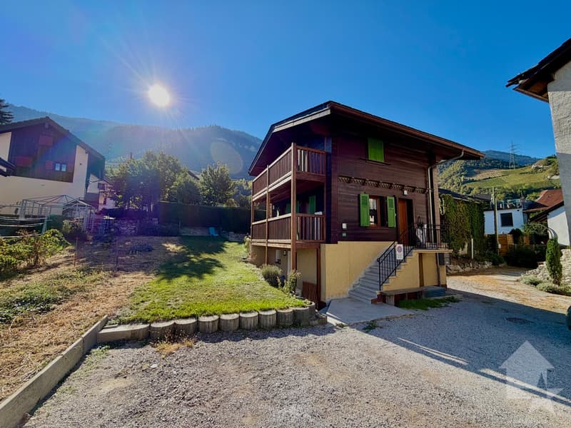 Joli petit chalet plein de charme avec parking et studio indépendant ! (1)