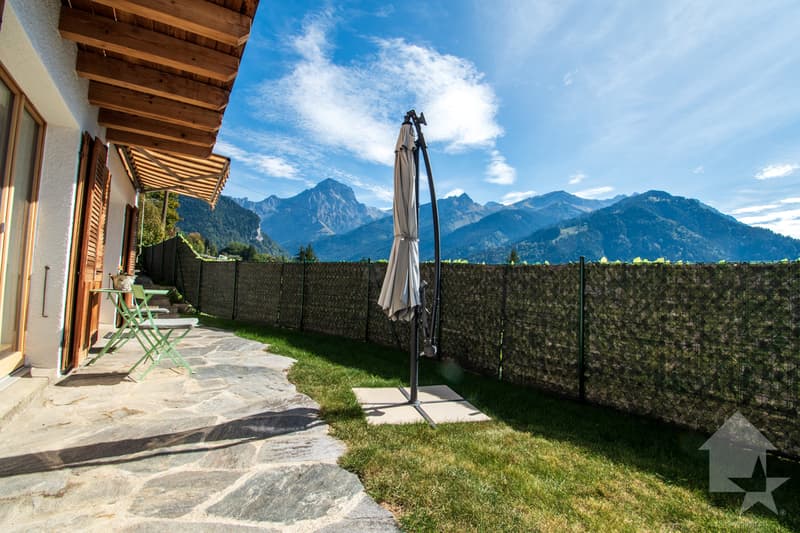 Chalet entièrement rénové avec vue panoramique aux Posses-sur-Bex (12)