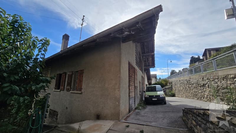 Grange-écurie de caractère à réinventer à Flanthey (2)