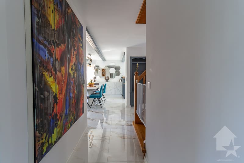 Villa villageoise 7.5 pièces rénovée avec grand jardin et terrasses (10)