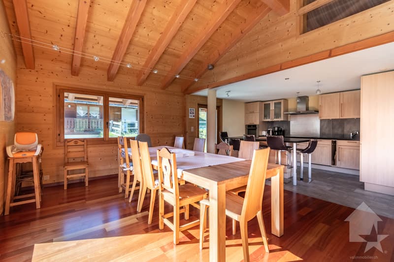 Chalet de prestige à Morgins - 4 chambres, studio et jardin (4)